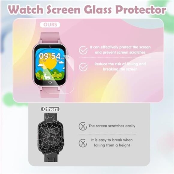 Kids Games Watch, with 26 Puzzle Games, Touch Screen, HD Camera, Alarm Clock, - Picture 6 of 7